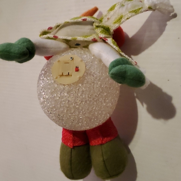 New Lighted changing colors Snowman about 9" Home Interiors - Picture 7 of 7